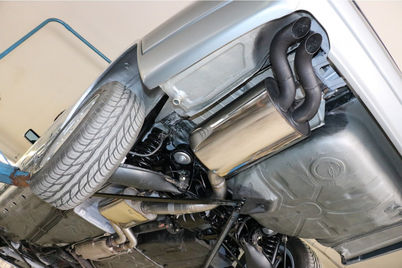 Fox Auspuff Sportauspuff Komplettanlage für Mercedes E-Klasse W124 Cabrio 3.2