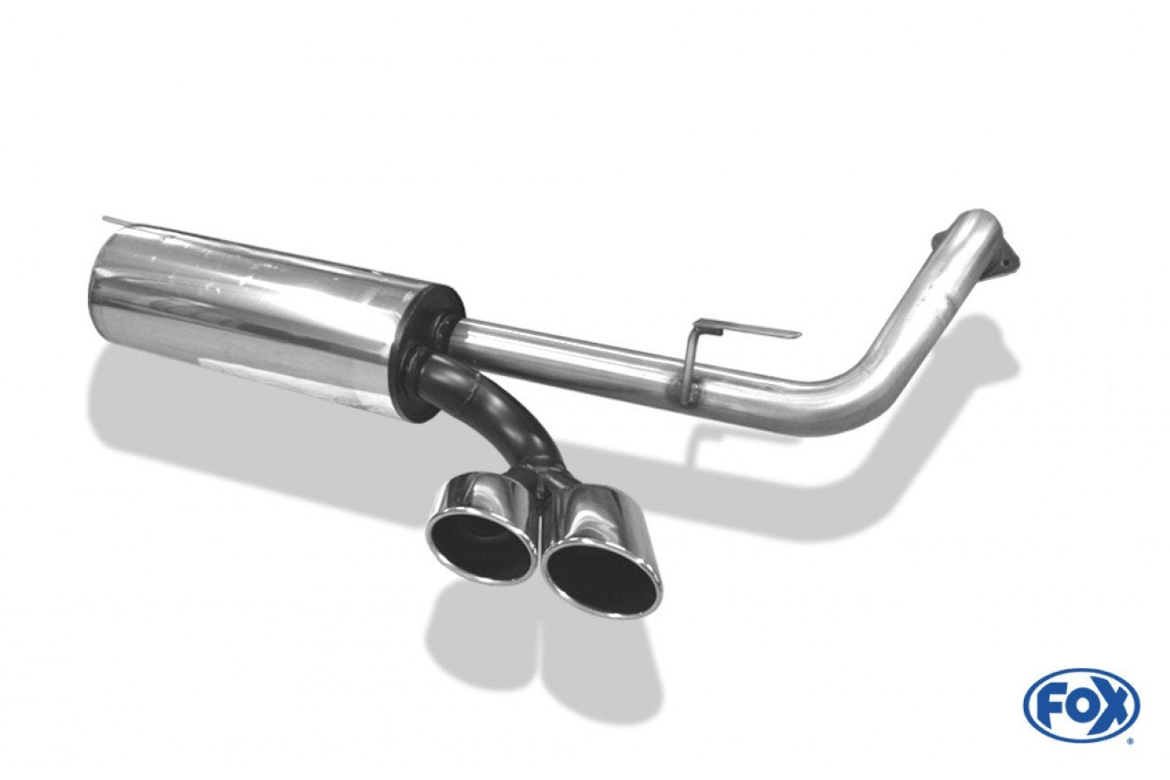 Fox Auspuff Sportauspuff Endschalldämpfer für Mercedes G-Klasse Cabrio W463