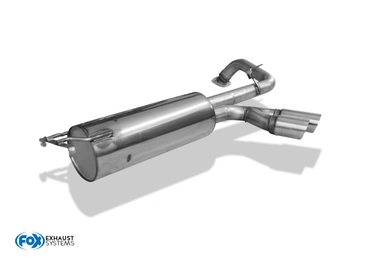 Fox Auspuff Sportauspuff Endschalldämpfer für Mercedes G-Klasse Cabrio W463