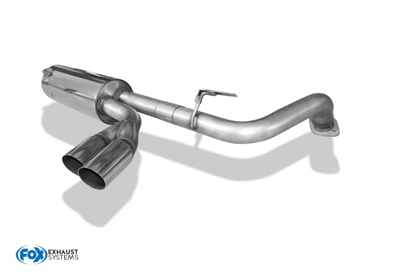 Fox Auspuff Sportauspuff Endschalldämpfer für Mercedes G-Klasse Cabrio W463