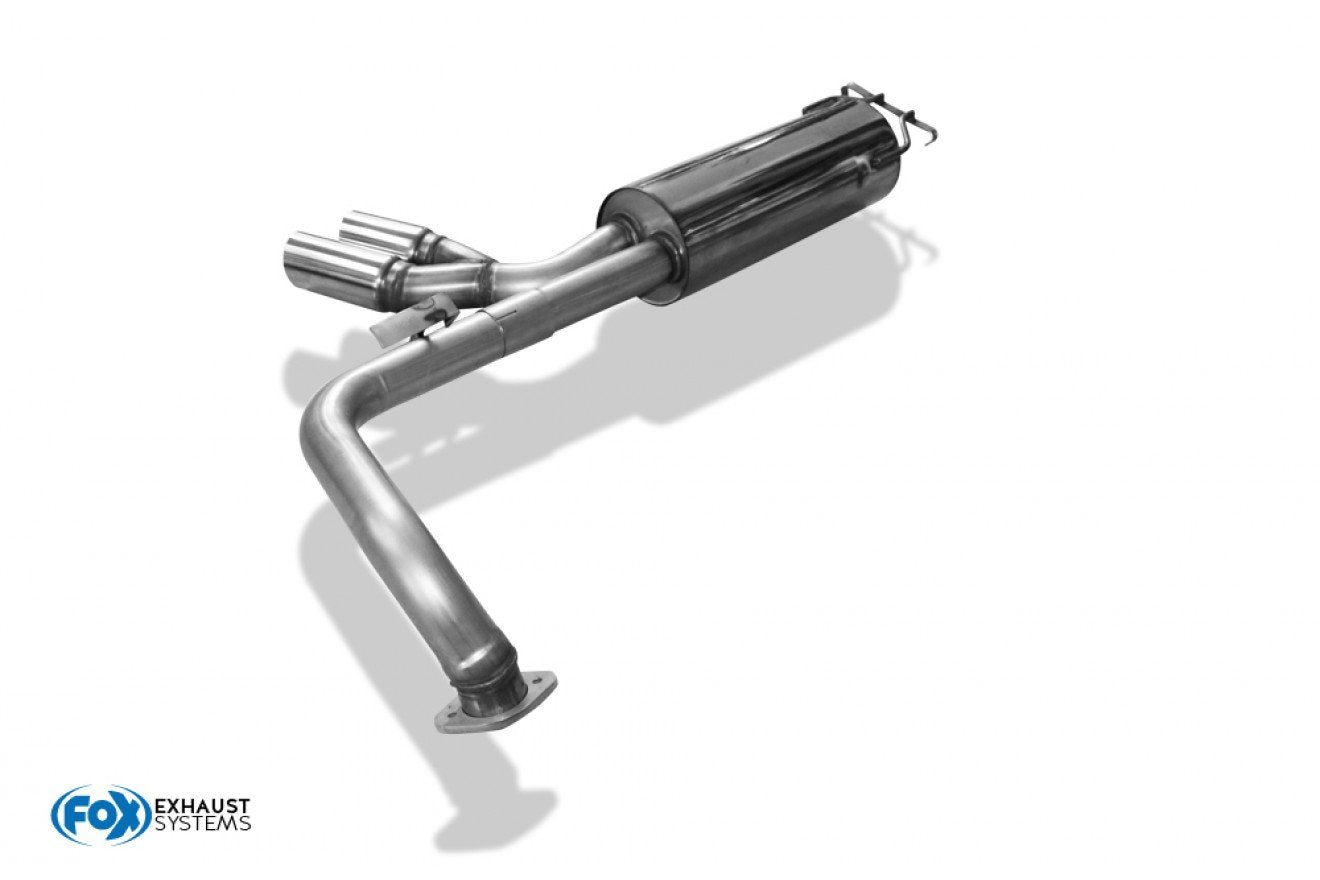 Fox Auspuff Sportauspuff Endschalldämpfer für Mercedes G-Klasse Cabrio W463