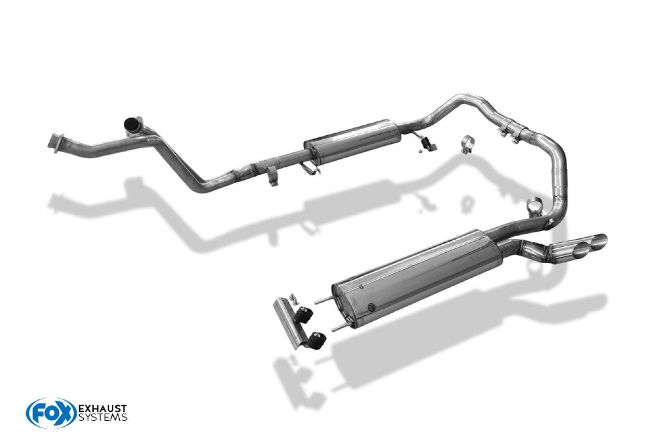 Fox Auspuff Sportauspuff Komplettanlage für Mercedes G-Klasse 463-300 GD 3,0l D