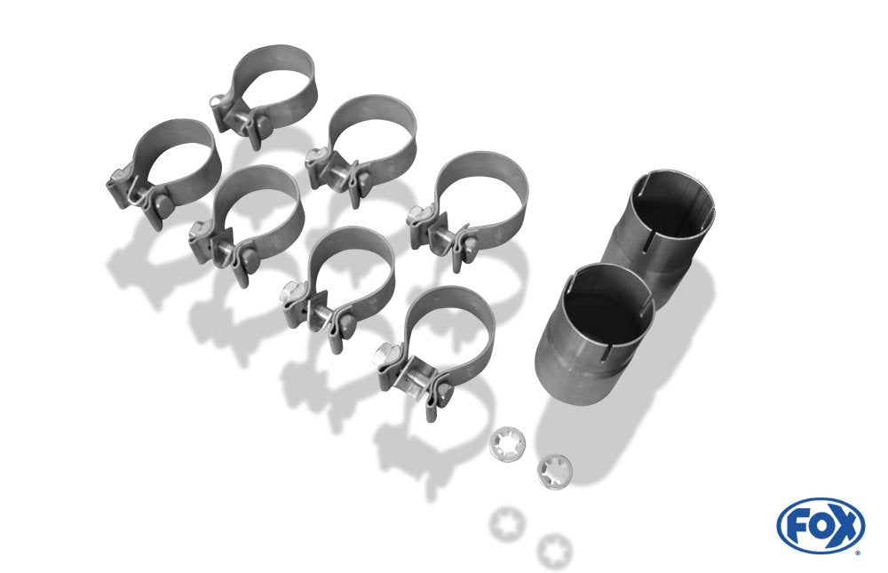 Fox Auspuff Sportauspuff Endschalldämpfer für Mercedes M-Klasse Typ W163 3,2l