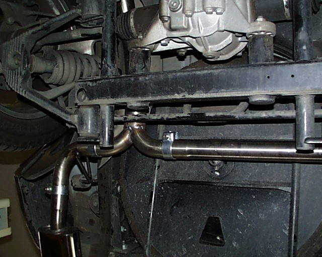 Fox Duplex Auspuff Sportauspuff Sportendschalldämpfer für Mercedes M-Klasse W163