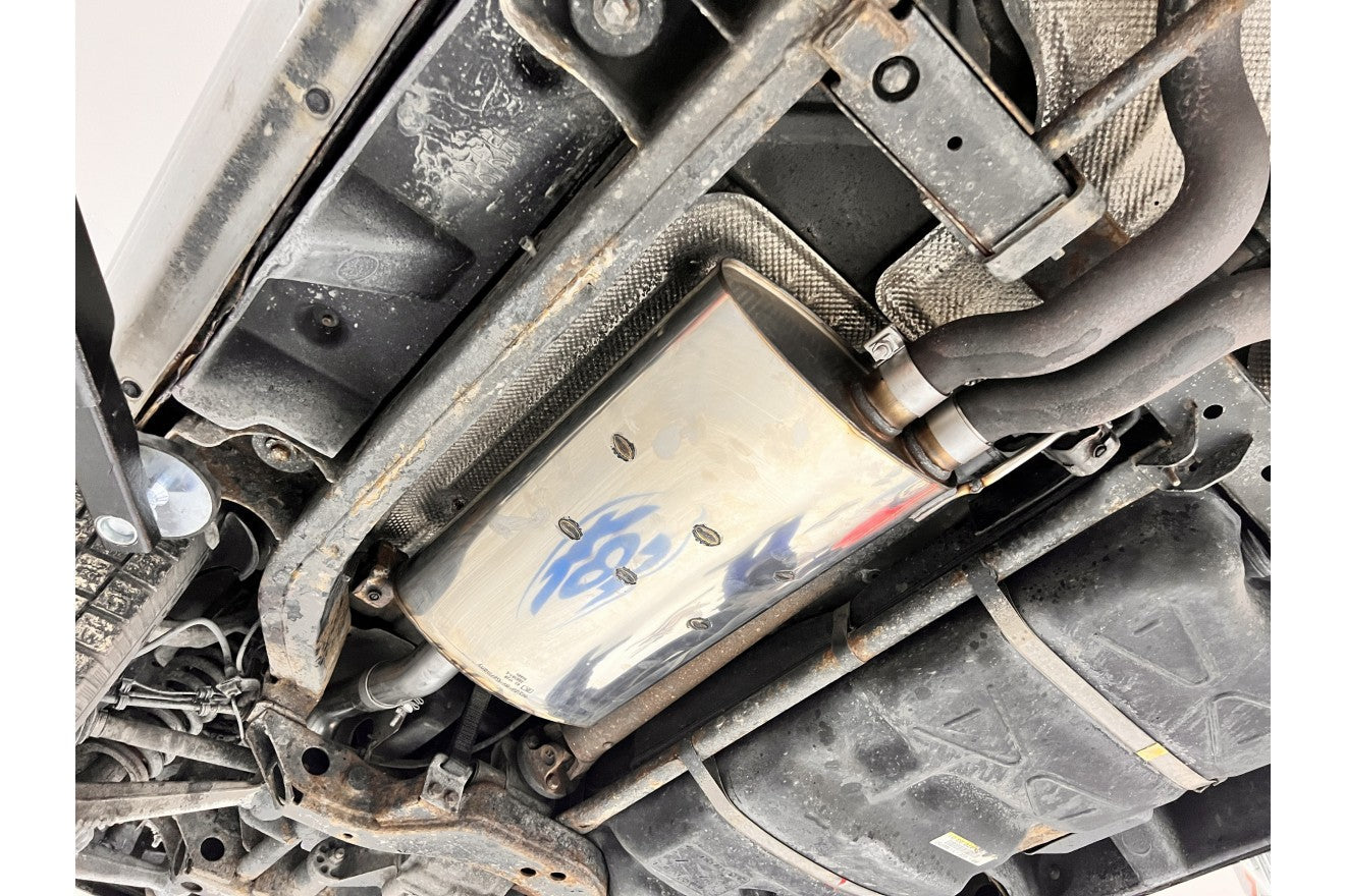 Fox Auspuff Sportauspuff Endschalldämpfer für Mercedes M-Klasse W163 5,0l 215kW