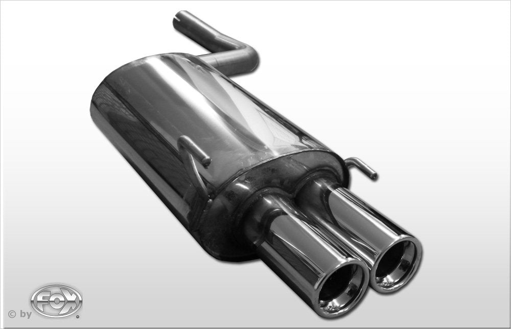 Fox Auspuff Sportauspuff Endschalldämpfer für Mercedes C-Klasse W202/ S202 1,8l