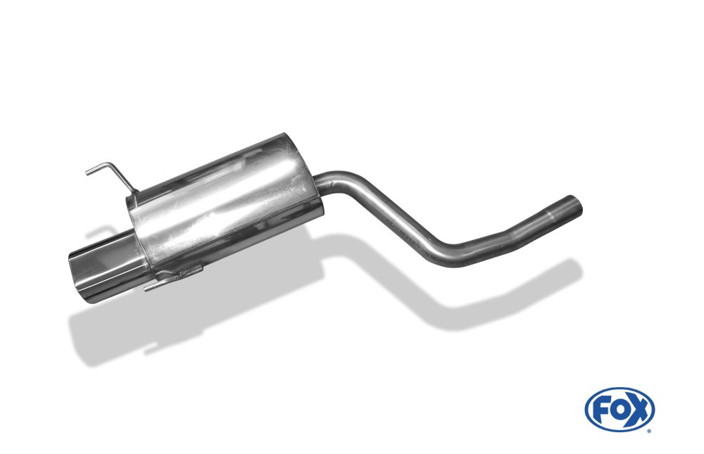 Fox Auspuff Sportauspuff Sportendschalldämpfer für Mercedes CLK Typ 208 2,3l K