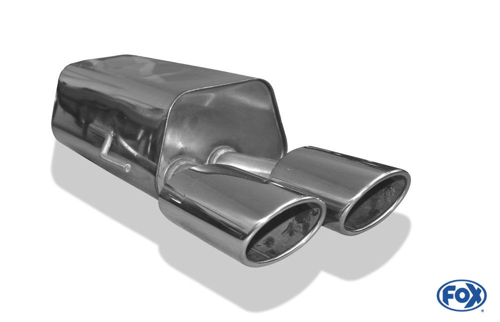 Fox Auspuff Sportauspuff Sportendschalldämpfer für Mercedes CLK 209 1,8l K