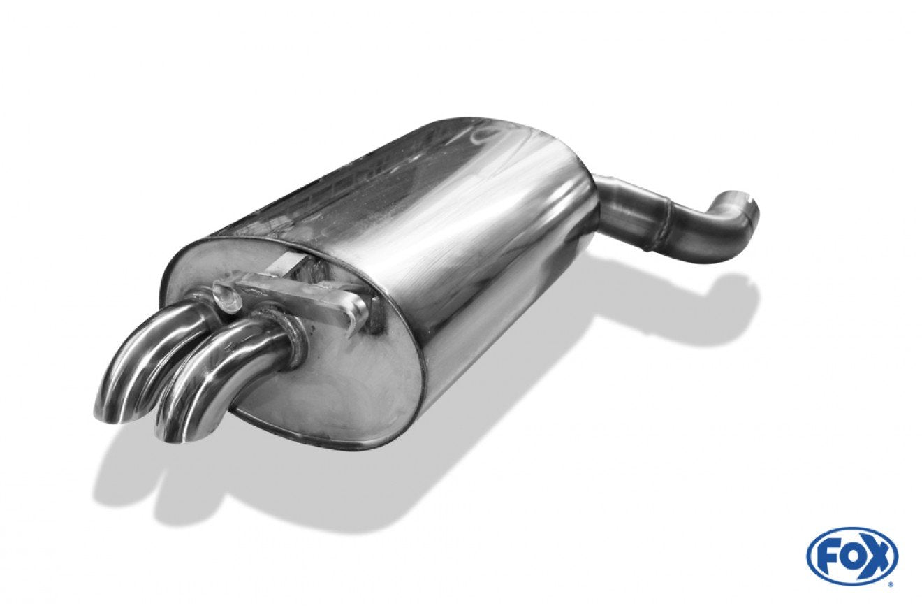 Fox Auspuff Sportauspuff Endschalldämpfer für Mercedes SL R129