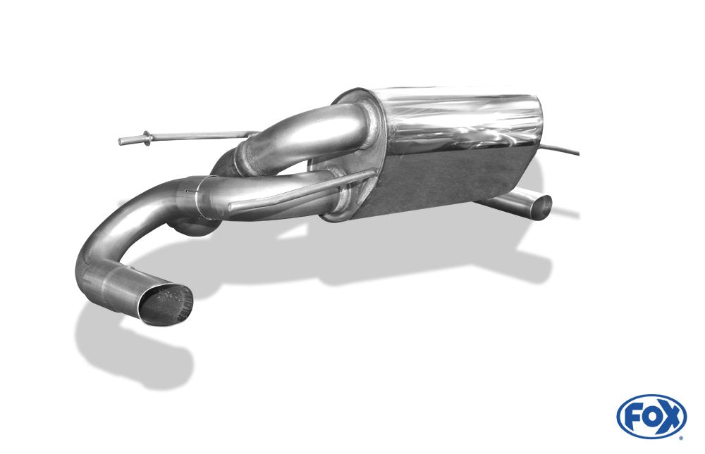 Fox Sportauspuff Duplex Sportendschalldämpfer für Mercedes SLS - C197 6.2l