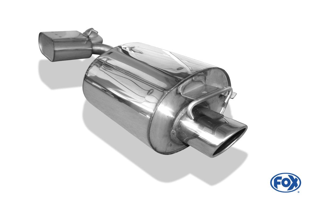 Fox Auspuff Sportauspuff Endschalldämpfer für Mercedes SLK Typ 170 2.0l K 141kW