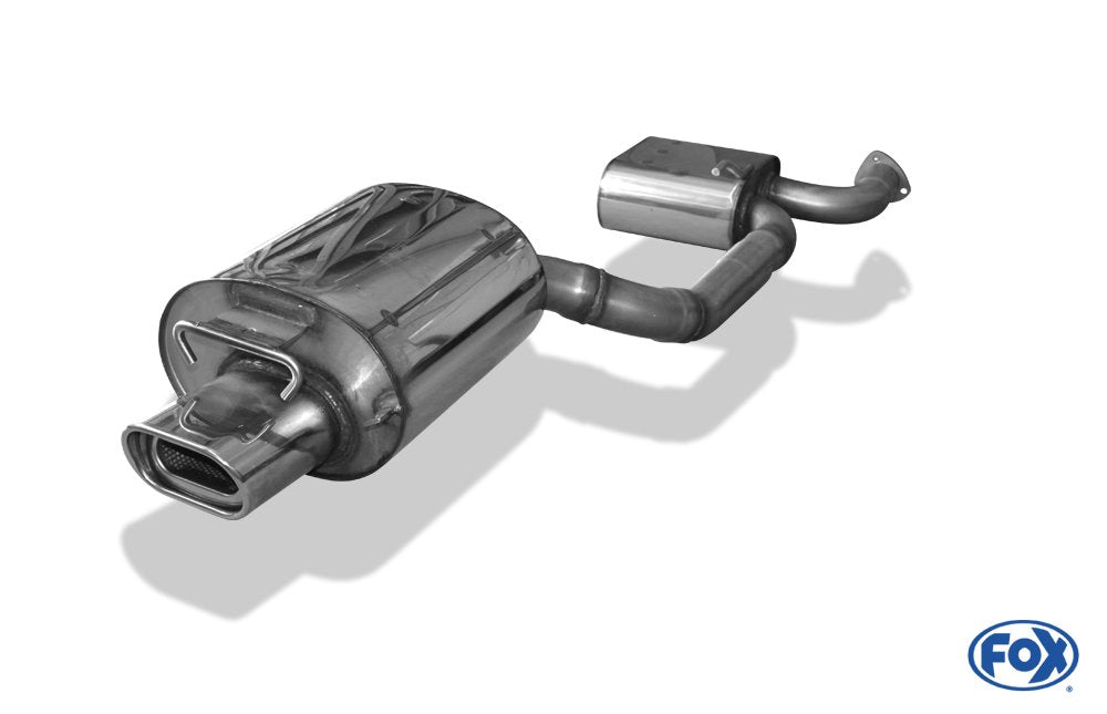 Fox Auspuff Sportauspuff für Mercedes SLK Typ 170 2.0l K 141kW