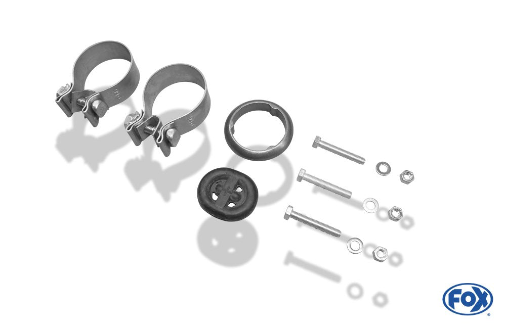 Fox Auspuff Sportauspuff Endschalldämpfer für Mercedes SLK Typ 170 2.0l K 141kW