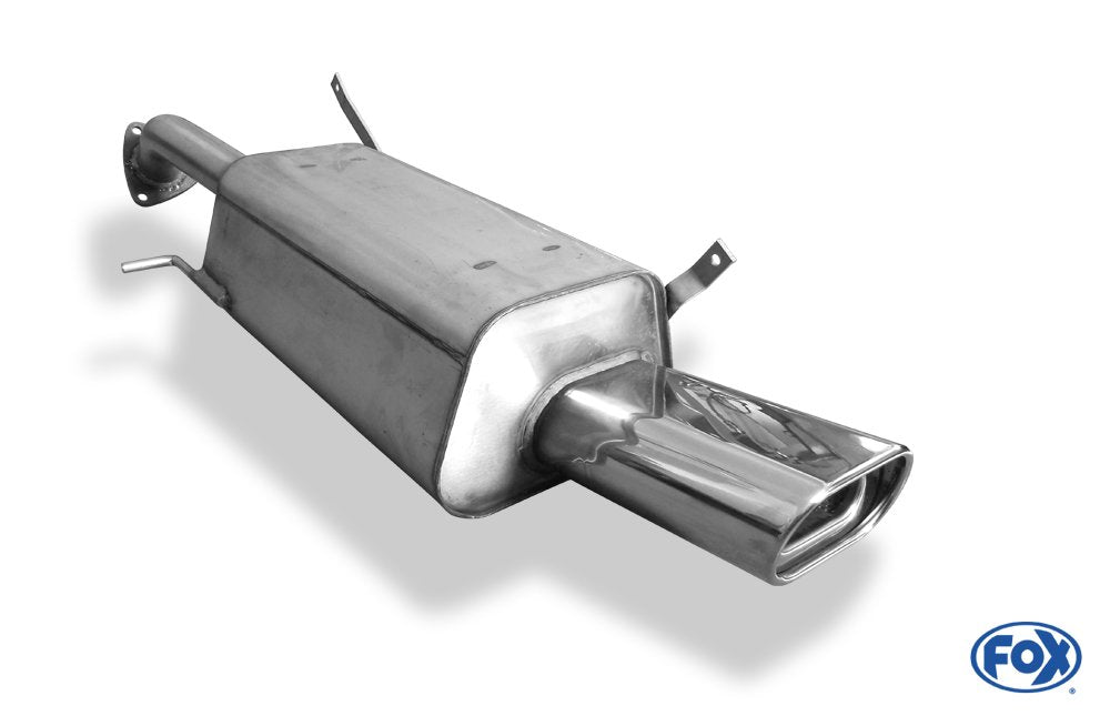 Fox Auspuff Sportauspuff Endschalldämpfer für Mitsubishi Carisma Typ DAO 1,9l D
