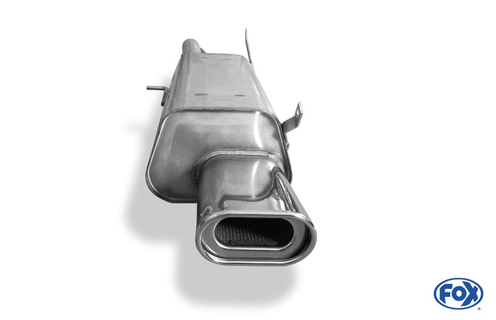 Fox Auspuff Sportauspuff Endschalldämpfer für Mitsubishi Carisma Typ DAO 1,9l D