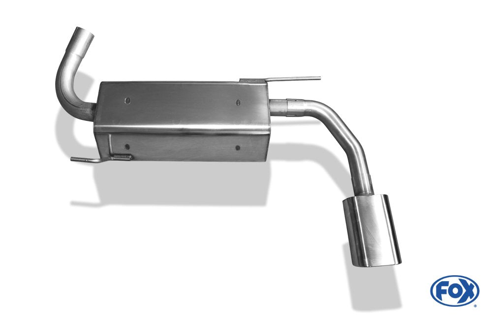 Fox Auspuff Sportauspuff Endschalldämpfer für Mitsubishi Pajero Montero V60 3.5l