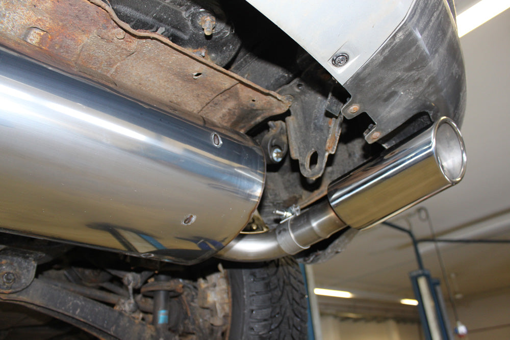 Fox Auspuff Sportauspuff Endschalldämpfer für Mitsubishi Outlander 4WD 2,0l