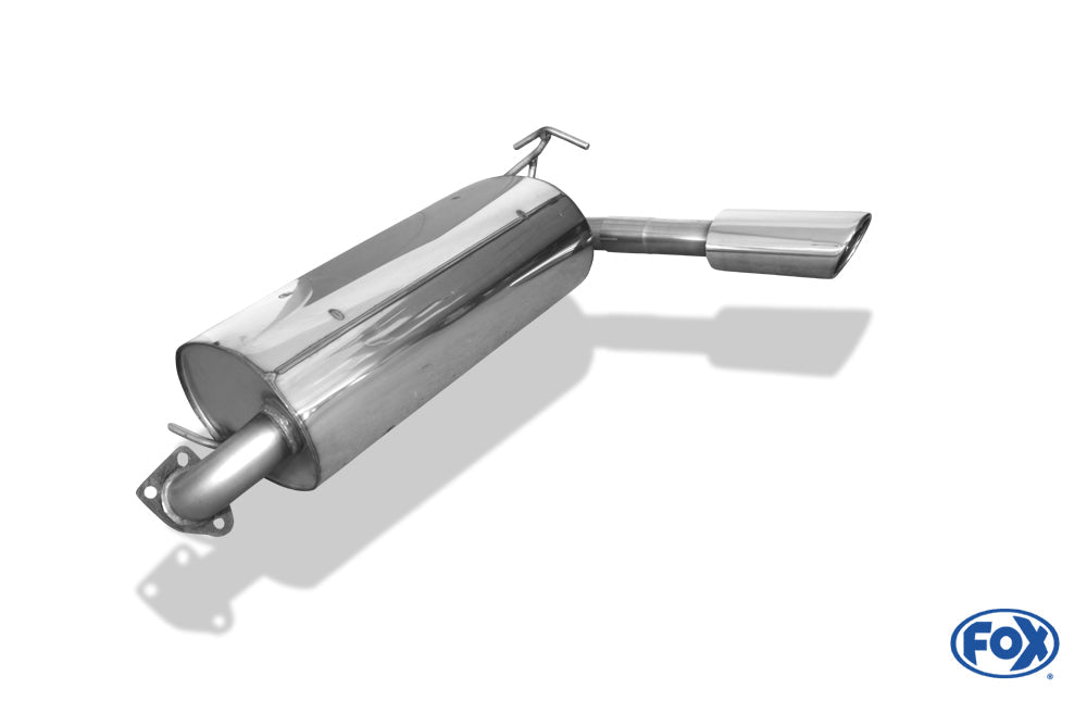 Fox Auspuff Sportauspuff Endschalldämpfer für Mitsubishi Outlander 4WD 2,0l