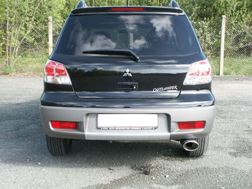 Fox Auspuff Sportauspuff Komplettanlage für Mitsubishi Outlander I CU 2,0l