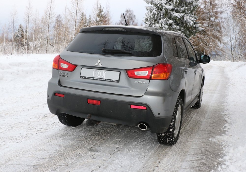 Fox Auspuff Sportauspuff Komplettanlage für Mitsubishi ASX Frontantrieb/ 2-wheel