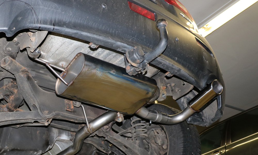 Fox Auspuff Sportauspuff Komplettanlage für Mitsubishi ASX Frontantrieb/ 2-wheel