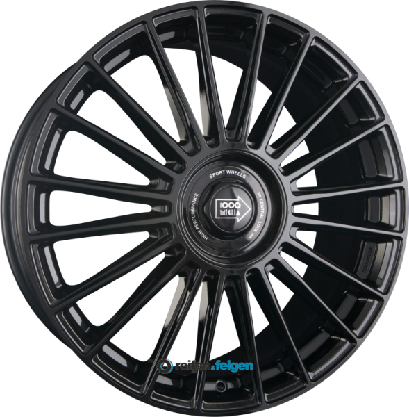 MILLE MIGLIA MM1022 8.5x20 ET45 5x108 5x112 NB73.1 Gloss Black