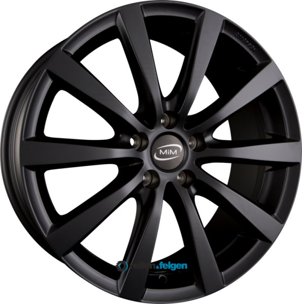 MIM MONZA 8x18 ET50 5x112 NB57.1 Flat Black