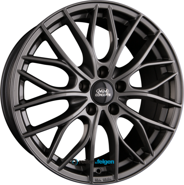 MM-CONCEPTS MM01 8x18 ET30 5x112 NB66.6 Grau Glanz