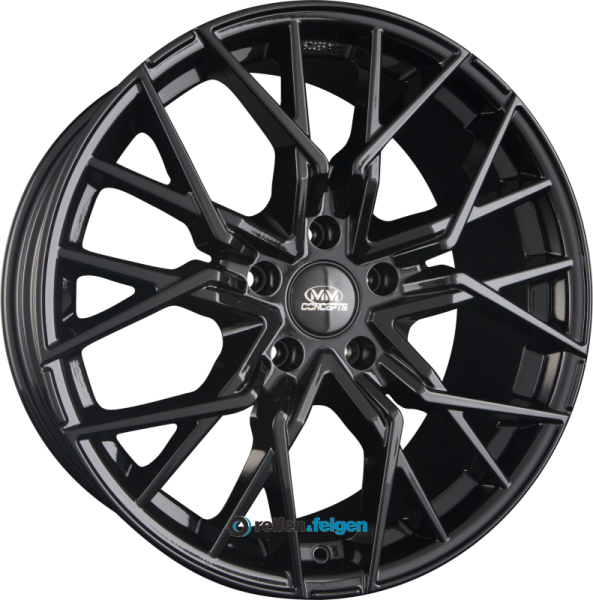 MM-CONCEPTS MM06 8.5x19 ET25 5x112 NB66.6 Black