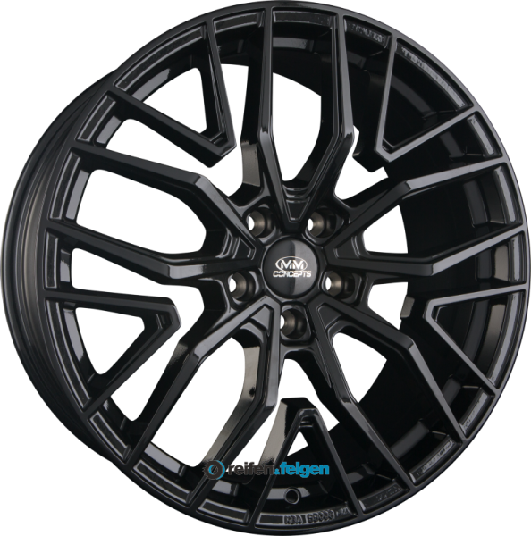 MM-CONCEPTS MM09 8.5x19 ET35 5x120 NB72.6 Glossy Black