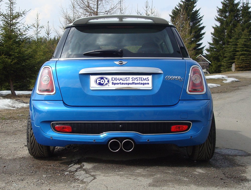 Fox Auspuff Sportauspuff Komplettanlage für Mini Cooper S R56 1.6l 128kW