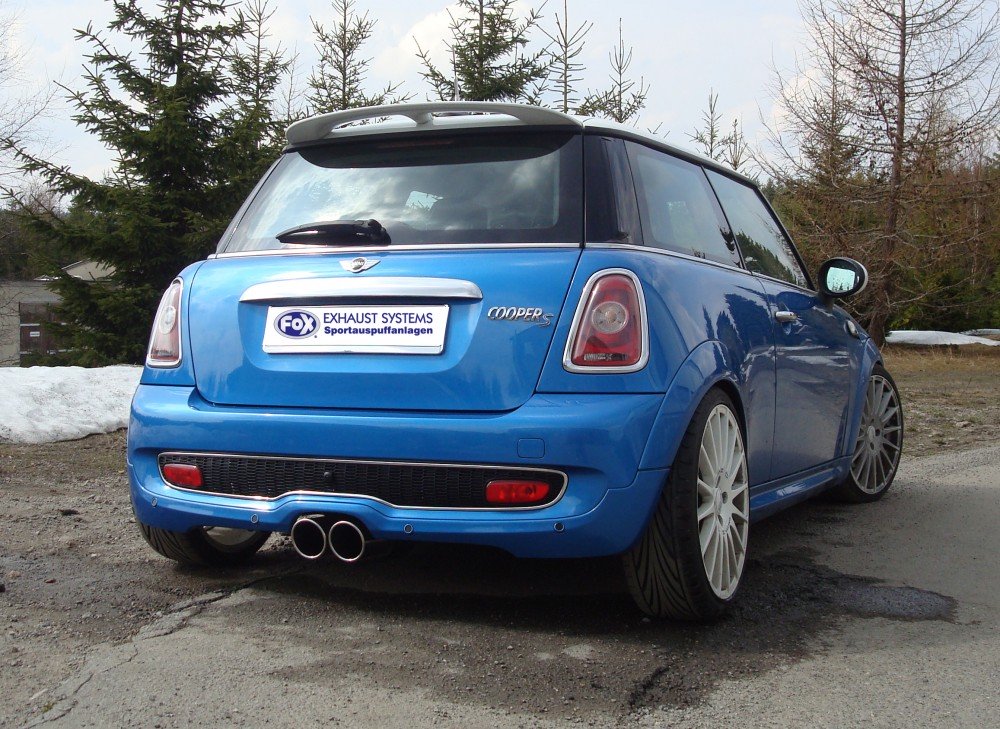 Fox Auspuff Sportauspuff Komplettanlage für Mini Cooper S R56 1.6l 128kW