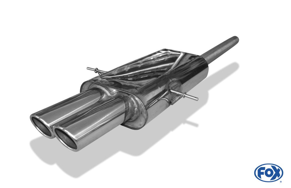 Fox Auspuff Sportauspuff Endschalldämpfer für Mini Cooper S R56 1.6l 128kW