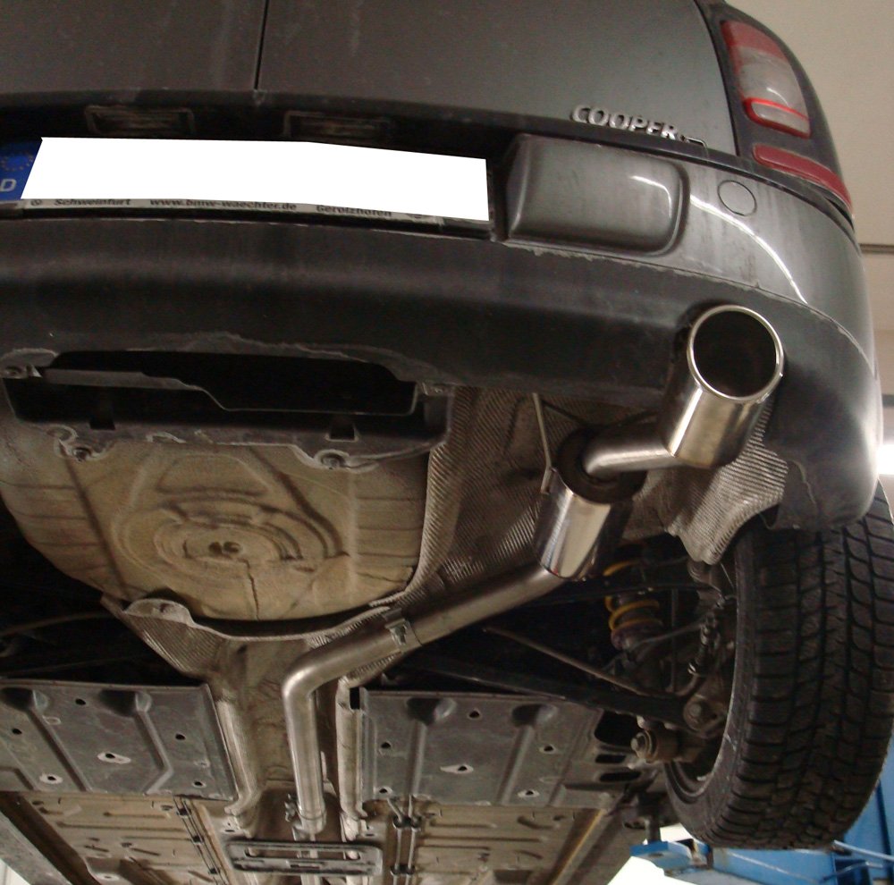 Fox Auspuff Sportauspuff Endschalldämpfer für Mini Cooper Clubman R55 1.6l D