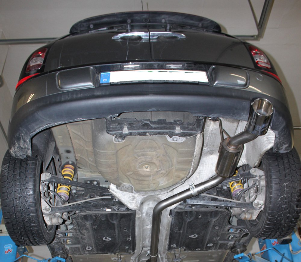 Fox Auspuff Sportauspuff Endschalldämpfer für Mini Cooper Clubman R55 1.6l D