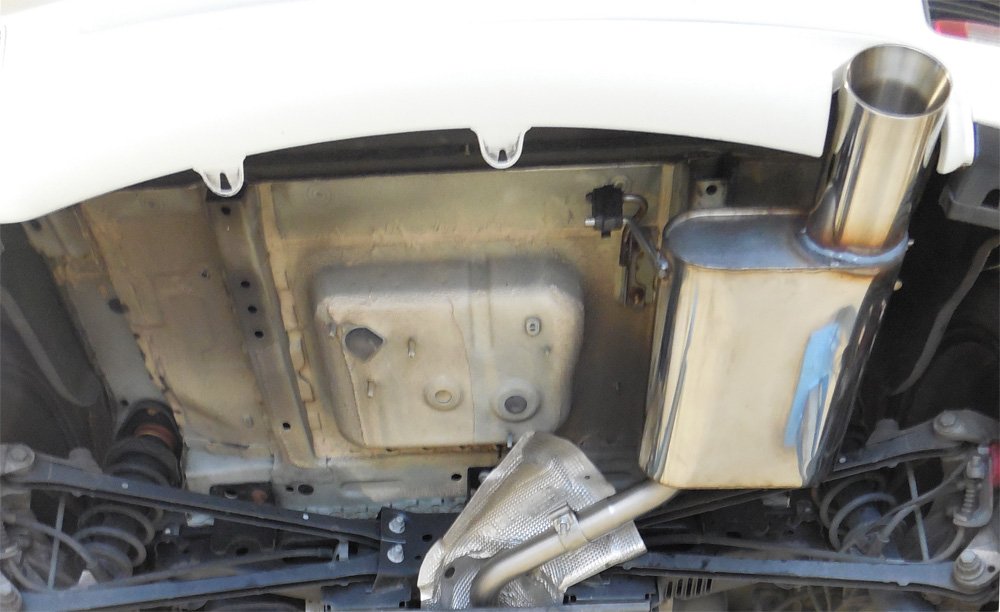 Fox Auspuff Sportauspuff Endschalldämpfer für Mini Cooper R57 1.6l 72kW