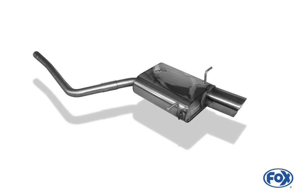 Fox Auspuff Sportauspuff Endschalldämpfer für Mini Cooper R55 1.6l 85kW