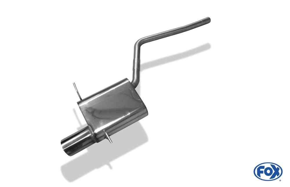 Fox Auspuff Sportauspuff Endschalldämpfer für Mini Cooper R55 1.6l 85kW