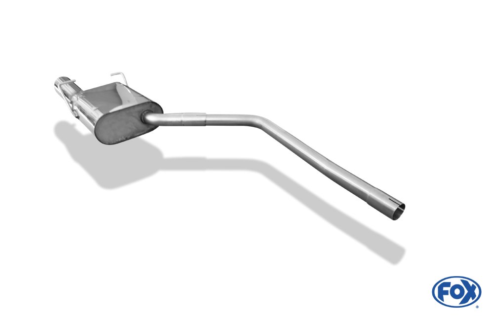 Fox Auspuff Sportauspuff Endschalldämpfer für Mini Cooper R55 1.6l 85kW