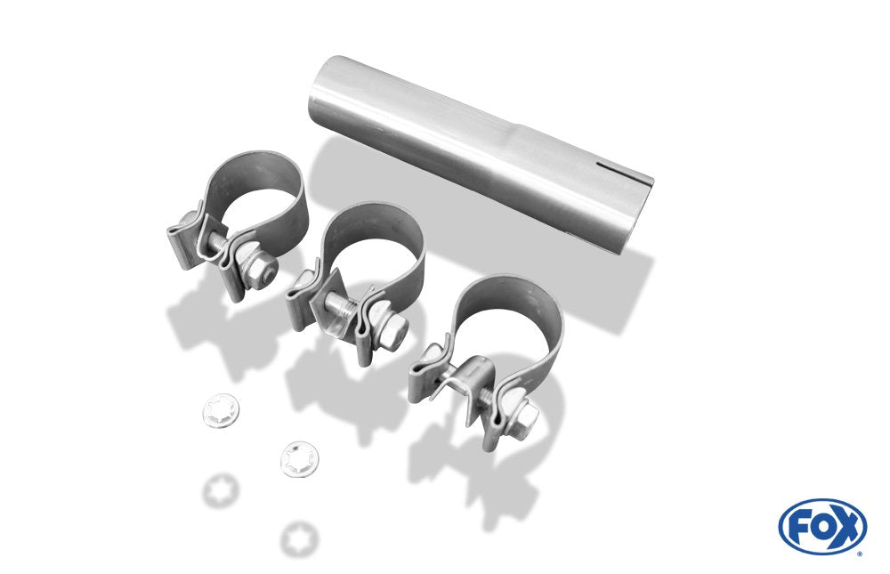 Fox Auspuff Sportauspuff Endschalldämpfer für Mini Cooper R55 1.6l 85kW