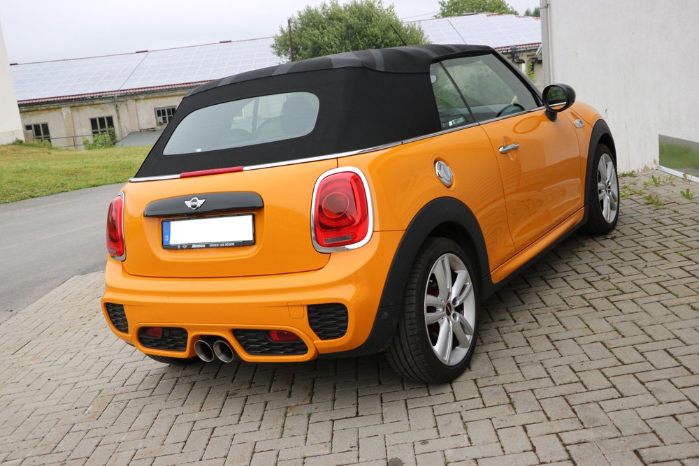 Fox Auspuff Sportauspuff Endschalldämpfer für Mini Cooper S F56 F57 2,0l