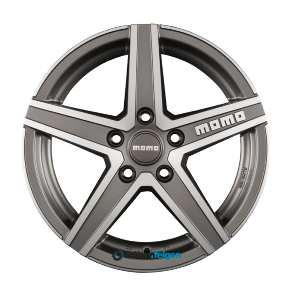 MOMO HYPERSTAR EVO 8x18 ET50 5x112 NB72.3 Matt Anthracite Diamond Cut