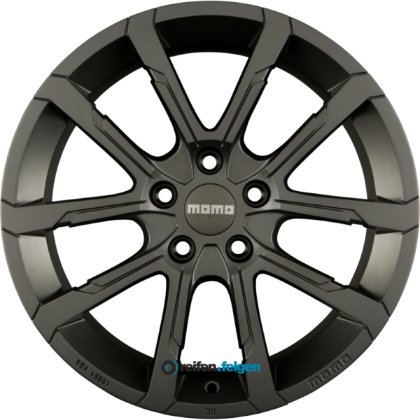 MOMO QUANTUM 8x18 ET48 5x112 NB72.3 Matt Anthracite