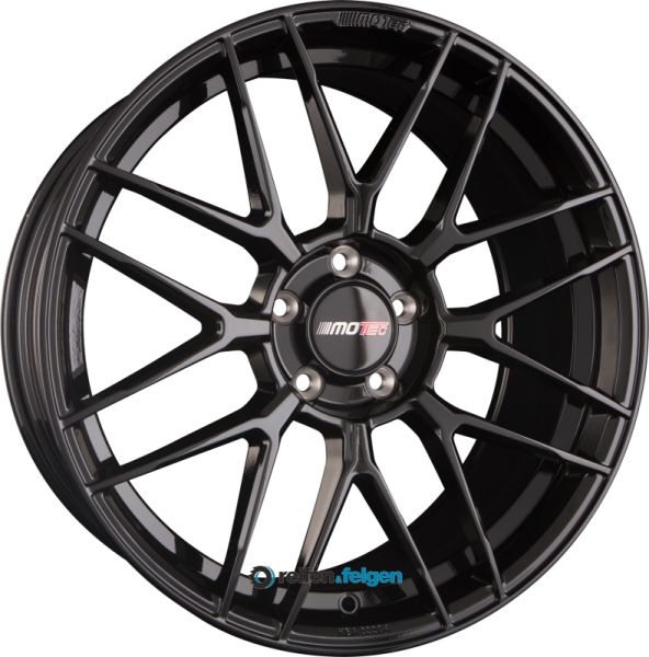 MOTEC HYPER MESH (MCR3) 8.5x19 ET30 5x120 NB72.6 Black