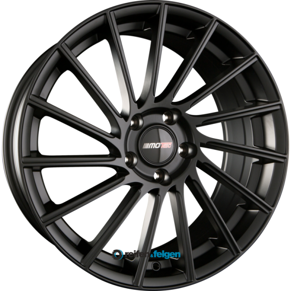 MOTEC TORNADO (MCT9) 10.5x21 ET35 5x112 NB66.6 Flat Black