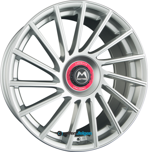 MOTEC TORNADO REVOLUTION (MCT9R) 8.5x19 ET45 5x112 NB66.6 High Gloss Silver