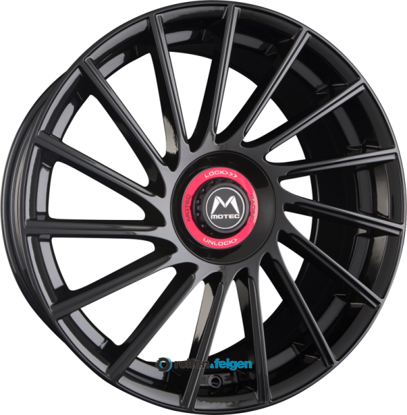 MOTEC TORNADO REVOLUTION (MCT9R) 9x20 ET35 5x114.3 NB72.6 Schwarz