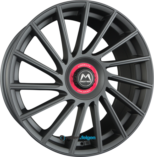 MOTEC TORNADO REVOLUTION (MCT9R) 9x20 ET45 5x120 NB65.1 Graphit Matt