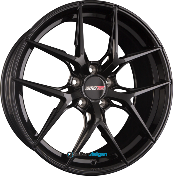 MOTEC ULTIMATE (MCR4) 8.5x19 ET35 5x120 NB72.6 Black Painted