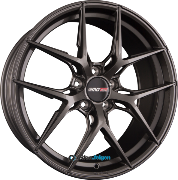 MOTEC ULTIMATE (MCR4) 8x18 ET50 5x114.3 NB72.6 Steelgrey